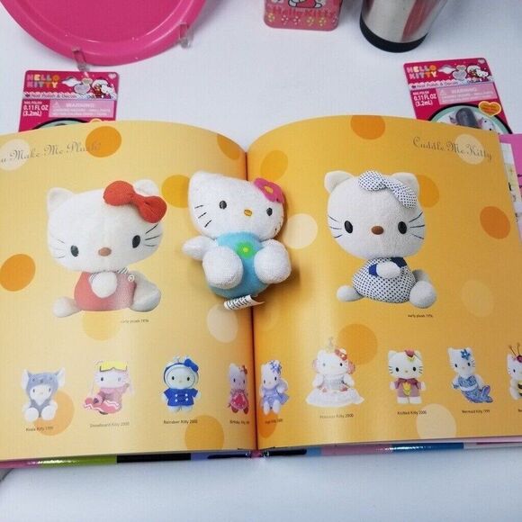 Hello Kitty Plate Plush Toy Canister Mug Nail Polish Stickers New Lot 8 - Picture 3 of 9